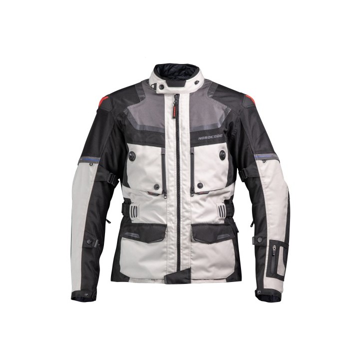 Nordcode Μπουφάν Adventure Evo 24 Oversize ανοιχτό γκρι/μαύρο