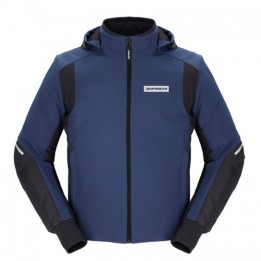 Spidi Μπουφάν Hoodie Armor H2OUT μαύρο/μπλε 022