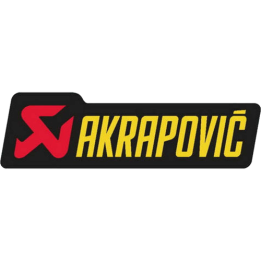 Αυτοκόλλητα  AKRAPOVIC - P-HST2AL - 150x44mm - Heat resistant
