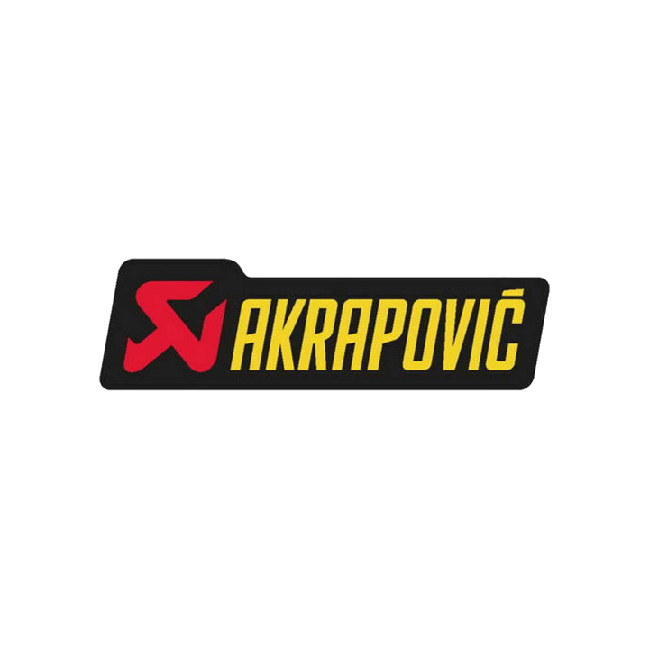 Αυτοκόλλητα  AKRAPOVIC - P-HST2AL - 150x44mm - Heat resistant