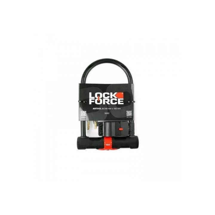 Πέταλο  U-lock Lockforce Hercule 240x165mm