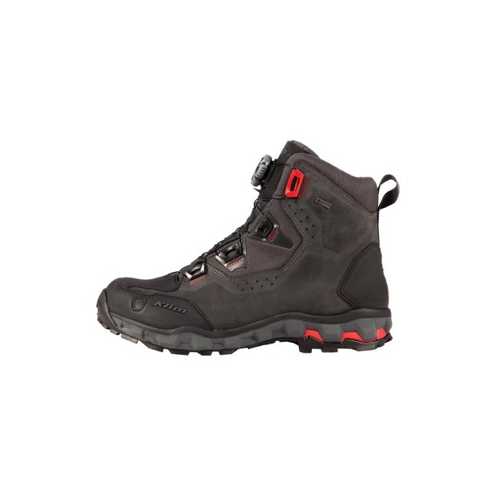 Μποτάκι Klim Outlander Gtx Asphalt/High Risk Κόκκινο