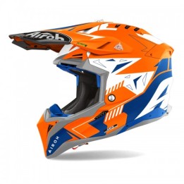 Κράνος Airoh Aviator 3 Spin πορτοκαλί fluo matt
