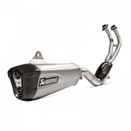 Τελικο Akrapovic Full Racing street legal Conical τιτανιου (Διμπουκο) _ S-Y5R8-HILT _ YAMAHA T-MAX 5