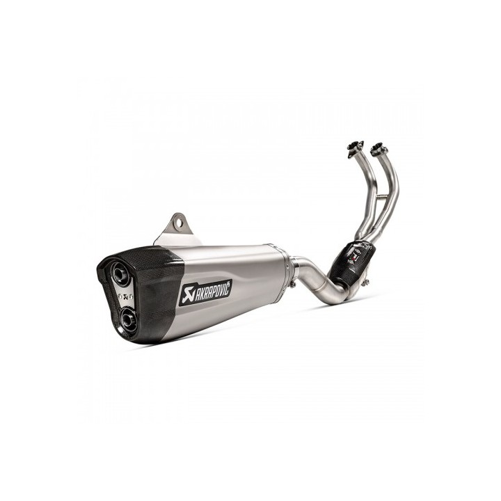 Τελικο Akrapovic Full Racing street legal Conical τιτανιου (Διμπουκο) _ S-Y5R8-HILT _ YAMAHA T-MAX 5