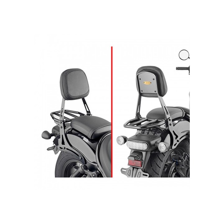Πλάτη-σχάρα TS1194B_CMX 1000 REBEL'2021 Honda GIVI