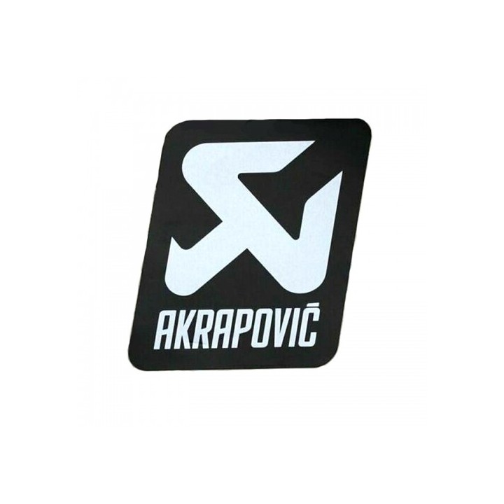 Αυτοκολητο  AKRAPOVIC - P-VST17AL - 60x75mm - Heat resistant Black.