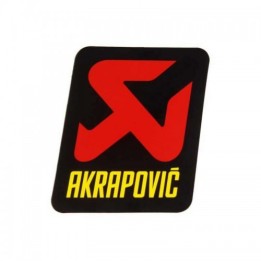 Αυτοκολητα  AKRAPOVIC - P-VST1AL - 75x95mm - Heat resistant.