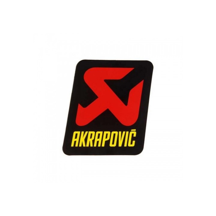 Αυτοκολητα  AKRAPOVIC - P-VST1AL - 75x95mm - Heat resistant.