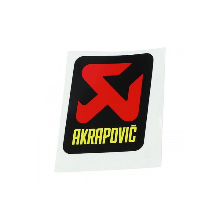 Αυτοκολητα AKRAPOVIC - P-HST13AL - 45x60mm - Heat resistant.