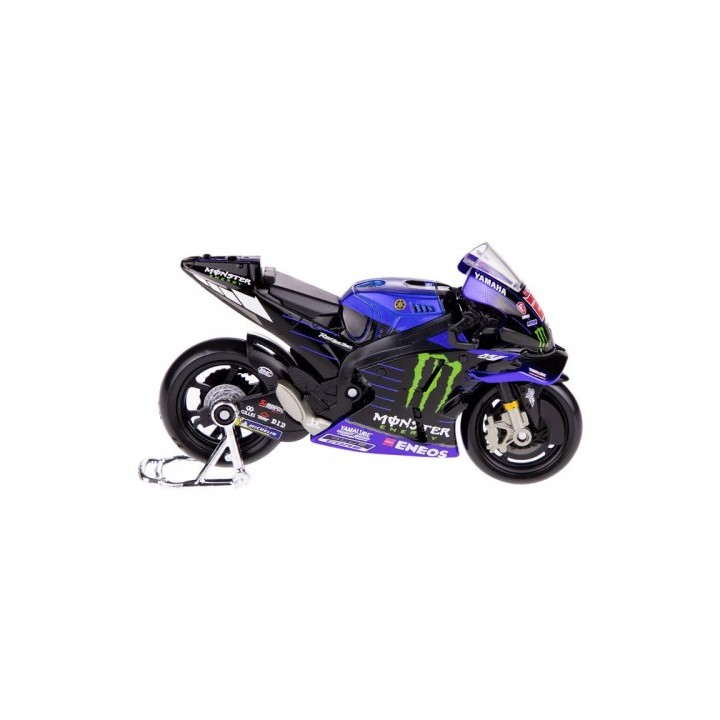 Διακοσμητική μινιατούρα Maisto Moto GP Yamaha Factory Racing Quartararo 2021 1:18
