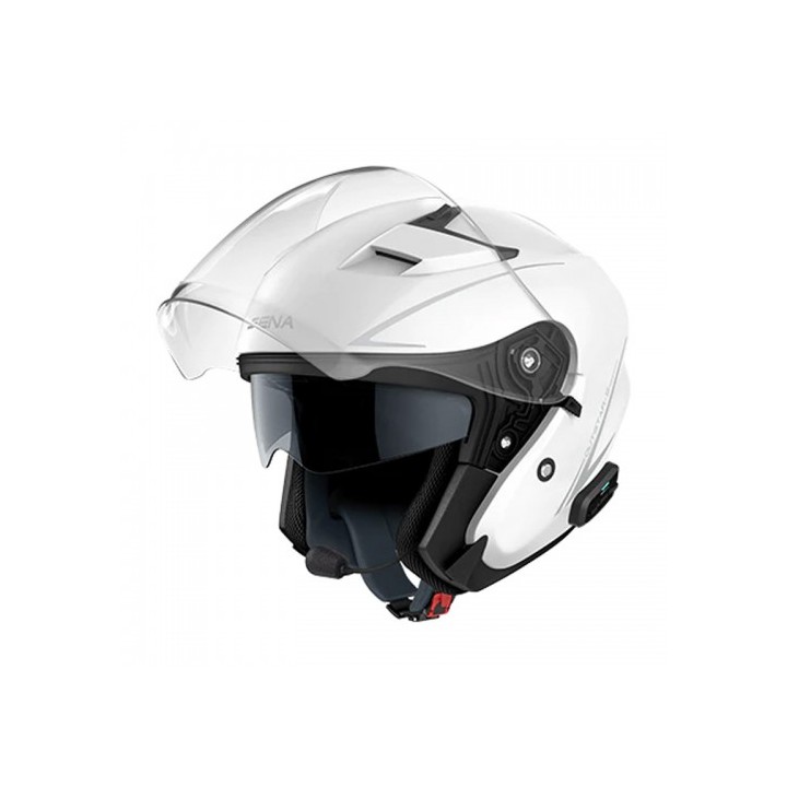 Κράνος Sena Outstar S Bluetooth® 5.0 άσπρο gloss
