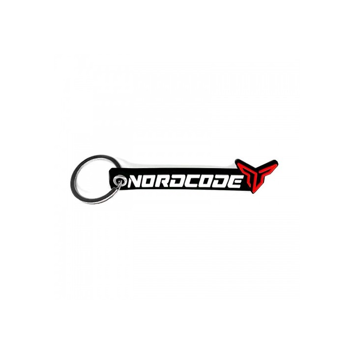 Μπρελόκ Key Chain Nordcode άσπρο/κόκκινο