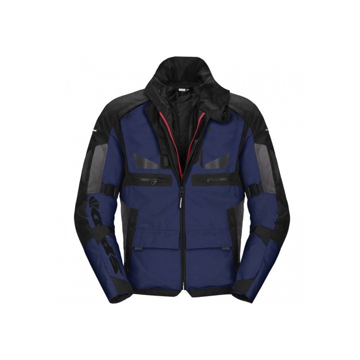 Spidi Μπουφάν Crossmaster H2OUT μαύρο/μπλε 022