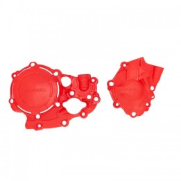 Προστατευτικό κάλυμμα κινητήρα Acerbis X-Power 25028.110 HONDA CRF250R/RX 2022 κόκκινο