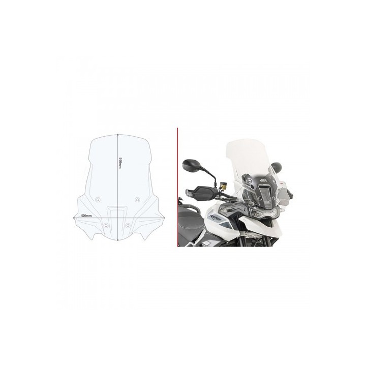 Ζελατίνα Givi D6415ST Triumph Tiger 900 '20