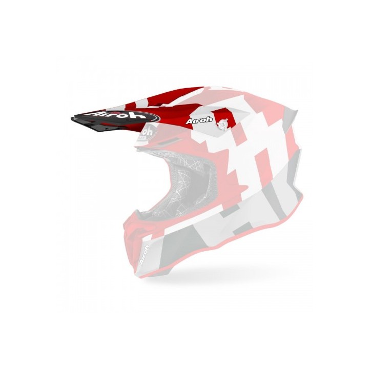 Γείσο Airoh Twist 2.0 Frame Red mat peak