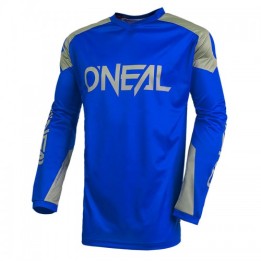 MX Μπλούζα Oneal Matrix Ridewear μπλε/γκρι