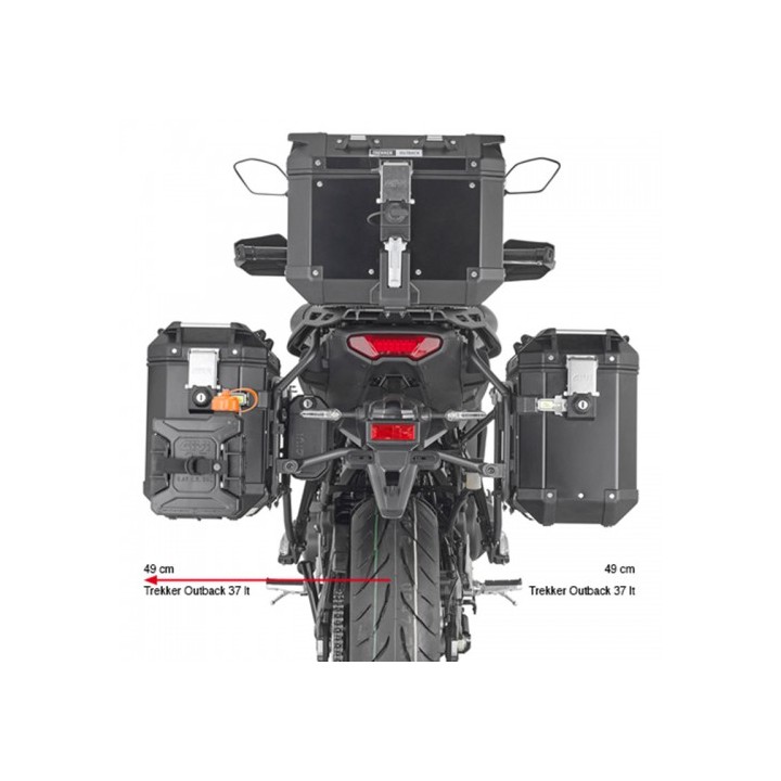 Βάσεις πλαϊνών βαλιτσών Givi PLO2159CAM Yamaha TRACER 9 '21