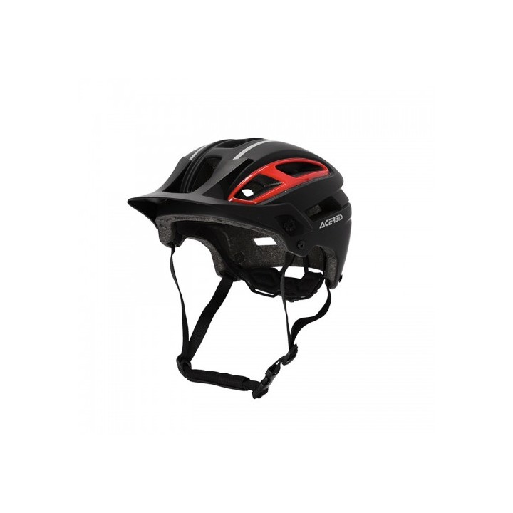 Κράνος Acerbis 24665.323 Double.P  μαύρο/κόκκινο