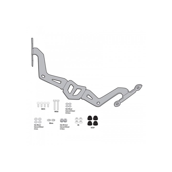 Κιτ ζελατίνας A2151A Z 650-Z900 (20) KAW /MT-03 321 (20) YAM GIVI