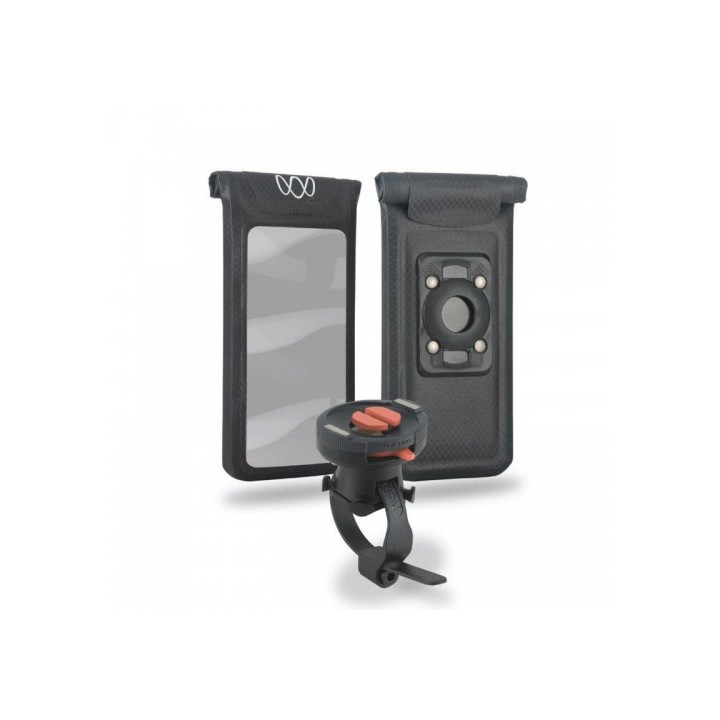 FitClic Neo uni αδιάβροχη θήκη + βάση ποδηλάτου Tigra Sport FN-U-DRY-BK