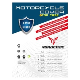 Kάλυμμα μοτό Nordcode αδιαβροχο Evo Line L +Topcase 229*99*124