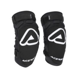 23455.323-ΕΠΙΓOΝΑΤΙΔΕΣ X-KNEE SOFT JUNIOR ΜΑΥΡΟ-ΚΟΚΚΙΝΟ ACERBIS