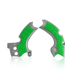 22574.297-ΠΡΟΣΤΑΣΙΑ ΣΚΕΛΕΤΟΥ X-GRIP KAW KXF 250 '17 ΓΚΡΙ-ΠΡΑΣΙΝΟ ACERBIS
