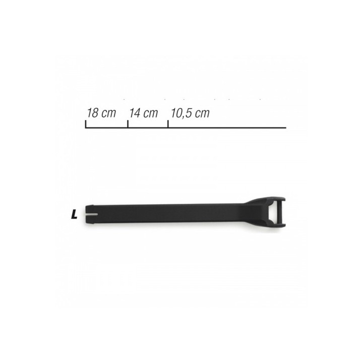 Ιμάντας Forma off road SPPC380 L 18cm μαύρο