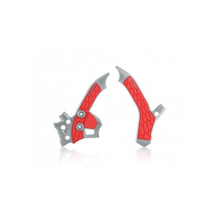 23405.295-ΠΡΟΣΤΑΣΙΑ ΣΚΕΛΕΤΟΥ X-GRIP HON CRF 250 L '13 ΓΚΡΙ/ΚΟΚΚΙΝΟ ACERBIS