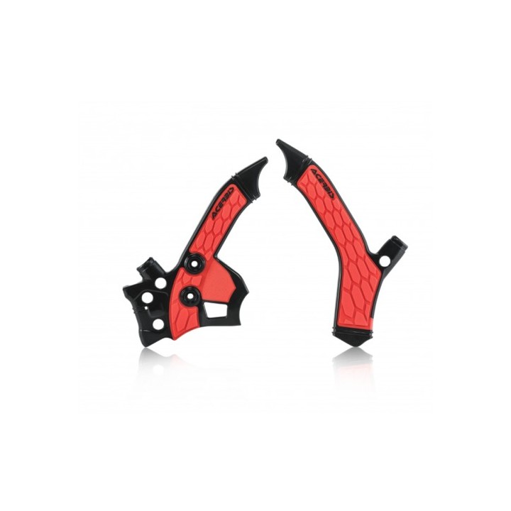 23405.323-ΠΡΟΣΤΑΣΙΑ ΣΚΕΛΕΤΟΥ X-GRIP HON CRF 250 L '13 ΜΑΥΡΟ/ΚΟΚΚΙΝΟ ACERBIS