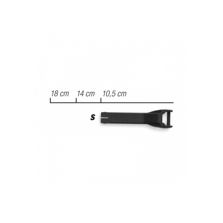 Ιμάντας Forma off road SPPC380 S 10.5cm μαύρο