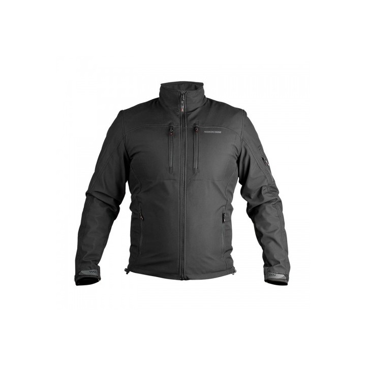 Nordcode Μπουφάν Pulse Oversize μαύρο