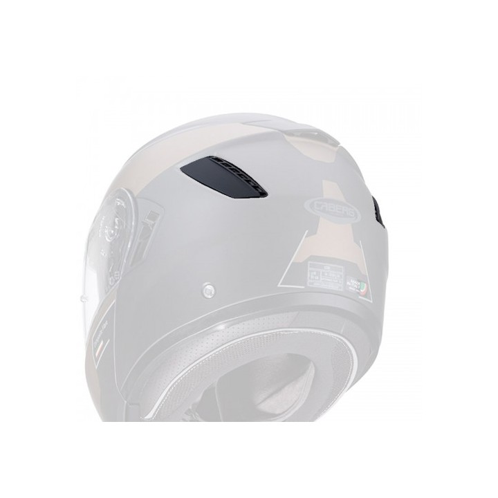 Αεραγωγός πίσω Caberg Levo A8396 μαύρο ματ