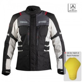 Nordcode Μπουφάν Rhyno Oversize μαύρο/γκρι
