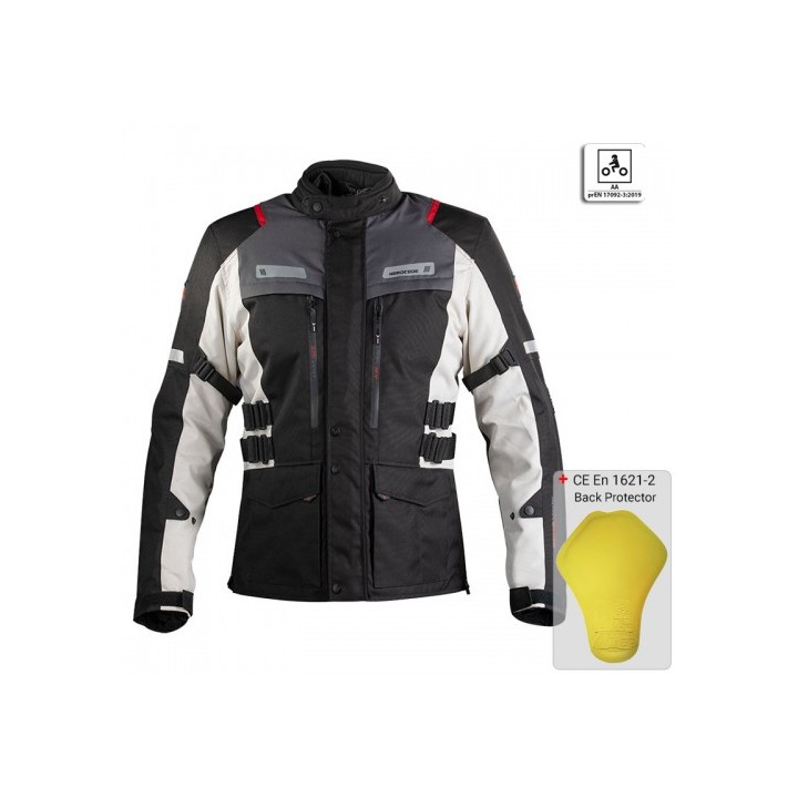 Nordcode Μπουφάν Rhyno Oversize μαύρο/γκρι
