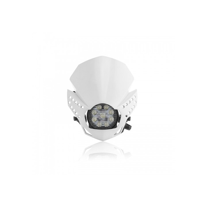 Μάσκα-φανάρι Acerbis Fulmine led _ 22772.030_ άσπρο