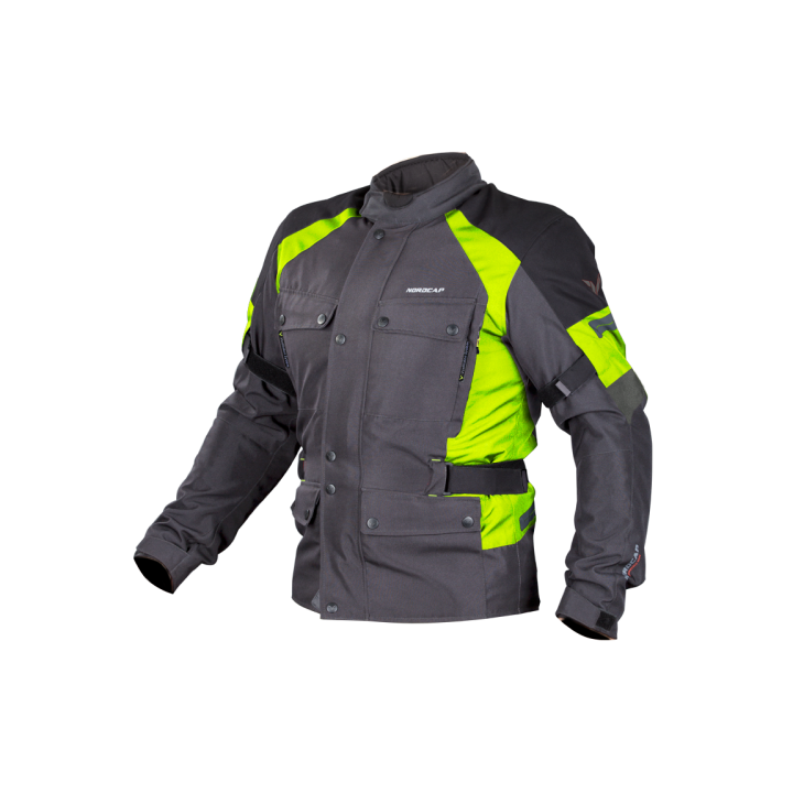 Nordcode Μπουφάν Horizon μαύρο/σκούρο γκρι/fluo