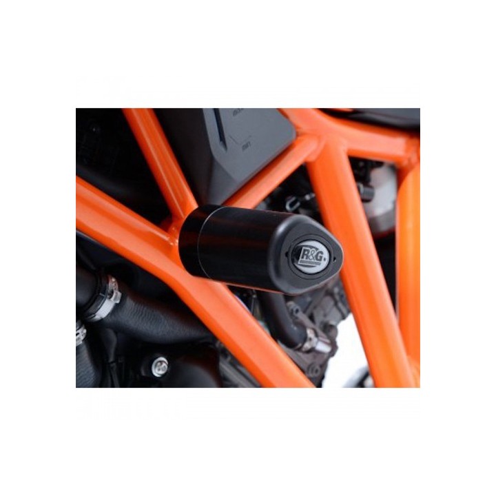 No-cut aero frame sliders R&G _ CP0298BK _ SUZ GSX1300R HAYABUSA 08' BLACK