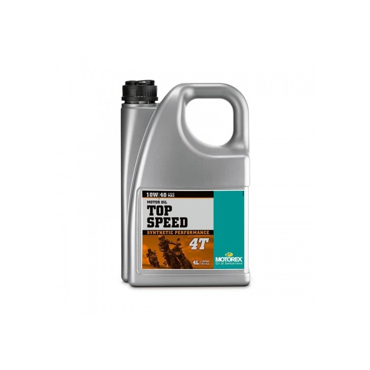 Λάδι 4T Top Speed MC 10W/40  συνθετικό, 4 Lt Motorex