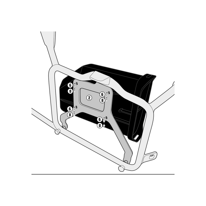 ΚΙΤ για Εργαλείοθήκη TL1144KIT_ για PLR1144  Givi