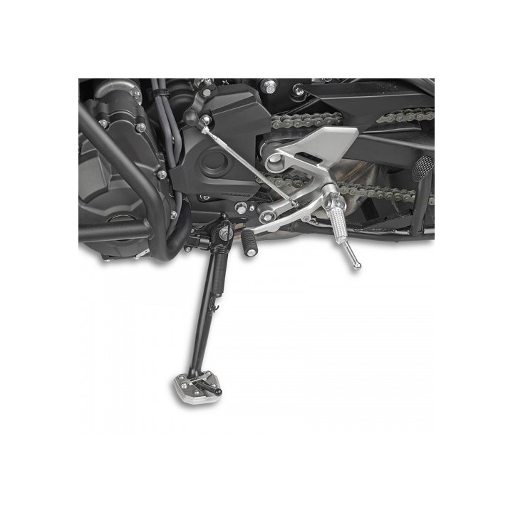 Βάση αλουμινίου ES2122  πλαγιοστάτη_MT-09 Tracer Yamaha GIVI