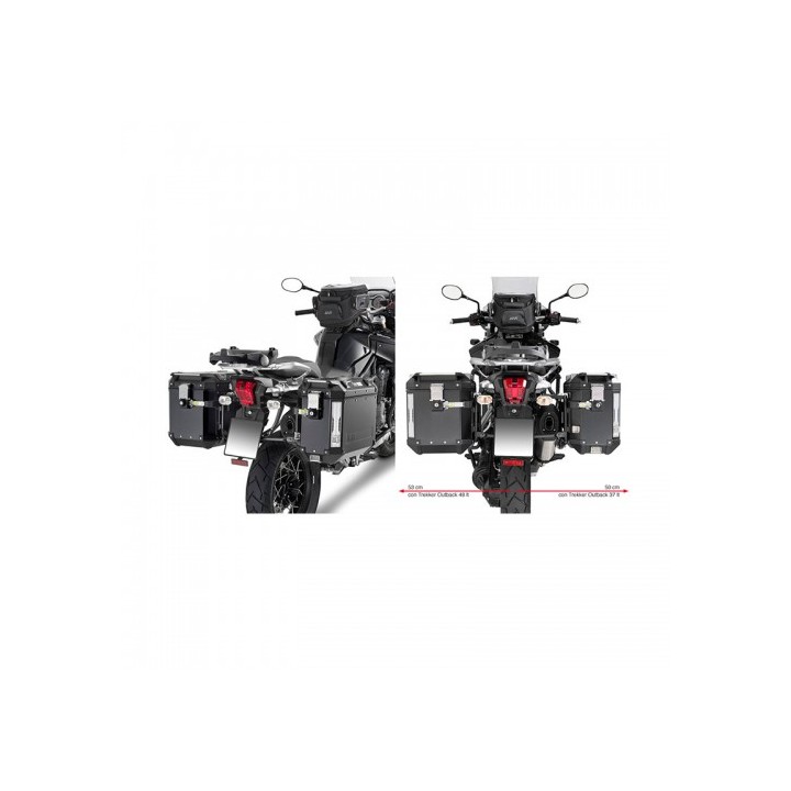 Βάσεις πλαϊνών βαλιτσών Givi PL6408CAM Triumph EXP. 1200 '16