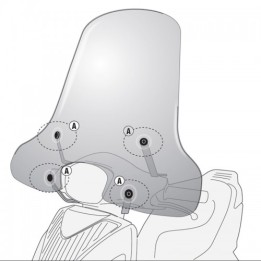 A7053A Κιτ για ζελατίνα SYMPHONY SYM GIVI