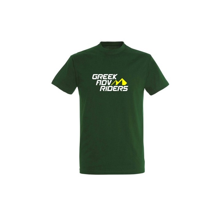 T-Shirt GreekAdvRiders πράσινο