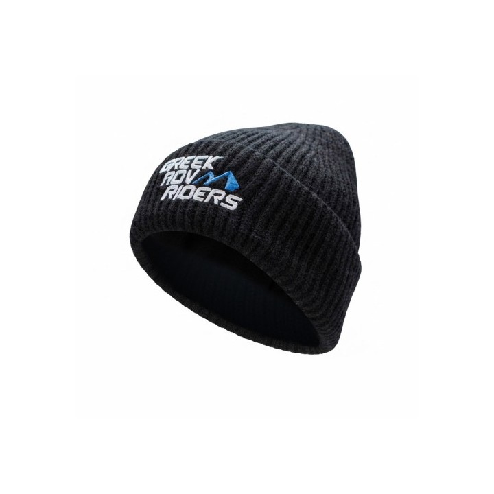Σκουφάκι GreekAdvRiders Beanie μαύρο