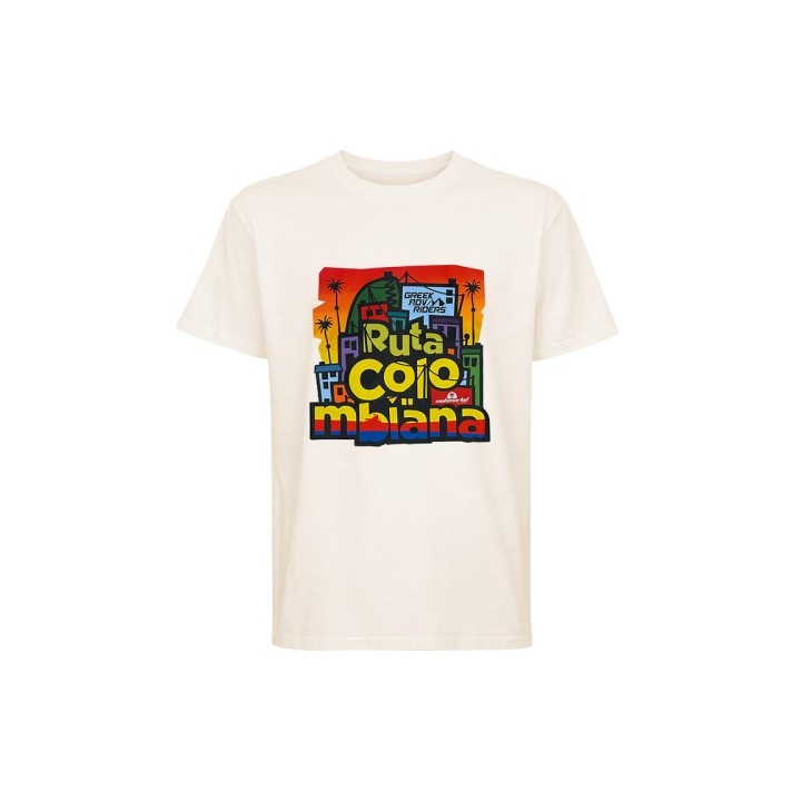 T-Shirt Greek Advriders Colombiana Oversized