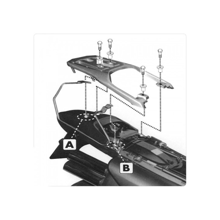 Βάσεις πλαϊνών σάκων T213_XLV650 Transalp Honda Givi