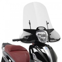 Ζελατίνα Givi 5606A Piaggio Beverly 125IE/300IE'10-'20/350Sport.Tour. '12